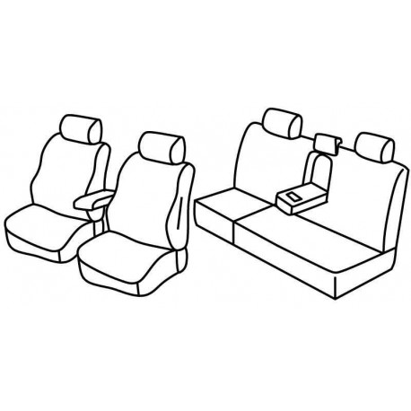 Set coprisedili Superior beige