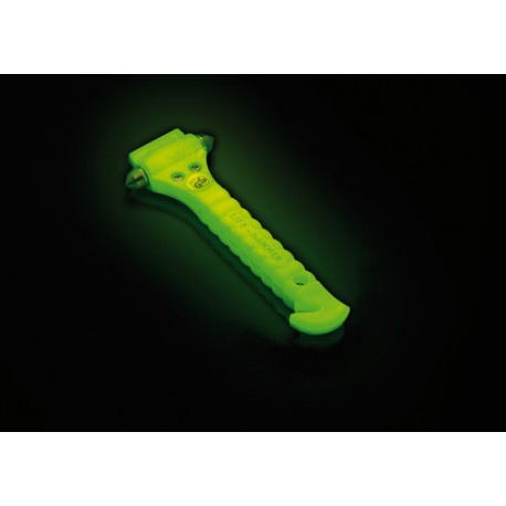 Life-Hammer Classic martello salvavita fluorescente