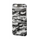Stylish cover gommata sottile - Apple iPhone 6 / 6s - Grey Camo