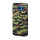 Stylish cover gommata sottile - Samsung Galaxy S6 - Green Camo