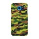 Stylish cover gommata sottile - Samsung Galaxy S6 - Green Camo