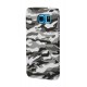 Stylish cover gommata sottile - Samsung Galaxy S6 - Grey Camo