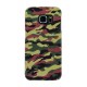 Stylish cover gommata sottile - Samsung Galaxy S6 Edge - Green Camo