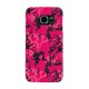 Stylish cover gommata sottile - Samsung Galaxy S6 Edge - Pink Camo