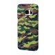 Stylish cover gommata sottile - Samsung Galaxy S7 - Green Camo