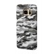 Stylish cover gommata sottile - Samsung Galaxy S7 - Grey Camo