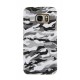 Stylish cover gommata sottile - Samsung Galaxy S7 - Grey Camo