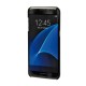 Stylish cover gommata sottile - Samsung Galaxy S7 Edge - nero