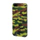 Stylish cover gommata sottile - Apple iPhone 5 / 5s / SE - Green Camo