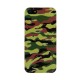 Stylish cover gommata sottile - Apple iPhone 5 / 5s / SE - Green Camo