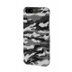 Stylish cover gommata sottile - Apple iPhone 5 / 5s / SE - Grey Camo