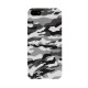 Stylish cover gommata sottile - Apple iPhone 5 / 5s / SE - Grey Camo