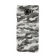Stylish cover gommata sottile - Samsung Galaxy A3 2016 - Grey Camo