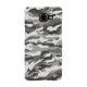 Stylish cover gommata sottile - Samsung Galaxy A3 2016 - Grey Camo