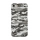 Stylish cover gommata sottile - Apple iPhone 7 - Grey Camo