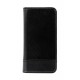 Wallet Folio Case cover a libro - Apple iPhone 5 / 5s / SE - nero
