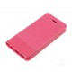 Wallet Folio Case cover a libro - Apple iPhone 5 / 5S / SE - Cherry