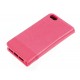 Wallet Folio Case cover a libro - Apple iPhone 5 / 5S / SE - Cherry
