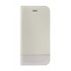 Wallet Folio Case cover a libro - Apple iPhone 6 / 6s - bianco