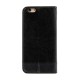 Wallet Folio Case cover a libro - Apple iPhone 6 Plus / 6s Plus - nero