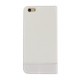 Wallet Folio Case cover a libro - Apple iPhone 6 Plus / 6s Plus - bianco