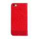 Wallet Folio Case cover a libro - Apple iPhone 6 Plus / 6s Plus - rosso