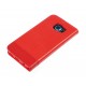 Wallet Folio Case cover a libro - Samsung Galaxy S6 - rosso
