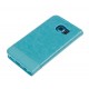 Wallet Folio Case cover a libro - Samsung Galaxy S6 - Turchese