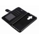 Wallet Folio Case cover a libro - Huawei Mate 9 - nero