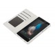 Wallet Folio Case cover a libro - Huawei P8 - bianco