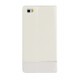 Wallet Folio Case cover a libro - Huawei P8 Lite - bianco