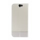 Wallet Folio Case cover a libro - Htc One A9 - bianco