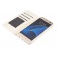 Wallet Folio Case cover a libro - Samsung Galaxy S7 - bianco