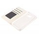 Wallet Folio Case cover a libro - Samsung Galaxy S7 - bianco