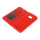 Wallet Folio Case cover a libro - Samsung Galaxy S7 Edge - rosso