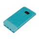 Wallet Folio Case cover a libro - Samsung Galaxy S7 Edge - Turchese
