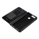Wallet Folio Case cover a libro - Huawei P9 Plus - nero