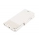 Wallet Folio Case cover a libro - Apple iPhone 7 - bianco