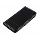 Wallet Folio Case cover a libro - Samsung Galaxy J1 2016 - nero