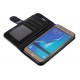 Wallet Folio Case cover a libro - Samsung Galaxy J5 2016 - nero