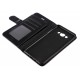 Wallet Folio Case cover a libro - Samsung Galaxy J7 2016 - nero