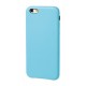 Skin cover in similpelle - Apple iPhone 6 / 6s - Azzurro