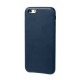 Skin cover in similpelle - Apple iPhone 6 / 6s - blu scuro