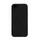 Skin cover in similpelle - Apple iPhone 5 / 5S / SE - nero