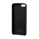 Skin cover in similpelle - Apple iPhone 5 / 5S / SE - nero