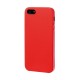 Skin cover in similpelle - Apple iPhone 5 / 5s / SE - rosso