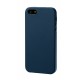 Skin cover in similpelle - Apple iPhone 5 / 5s / SE - blu scuro