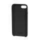 Skin cover in similpelle - Apple iPhone 7 - nero