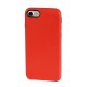 Skin cover in similpelle - Apple iPhone 7 - rosso