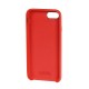 Skin cover in similpelle - Apple iPhone 7 - rosso